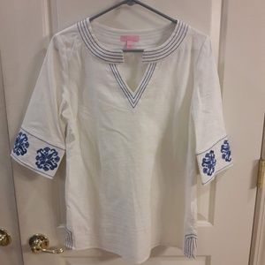 Lilu Pulitzer 3/4 sleeved blouse